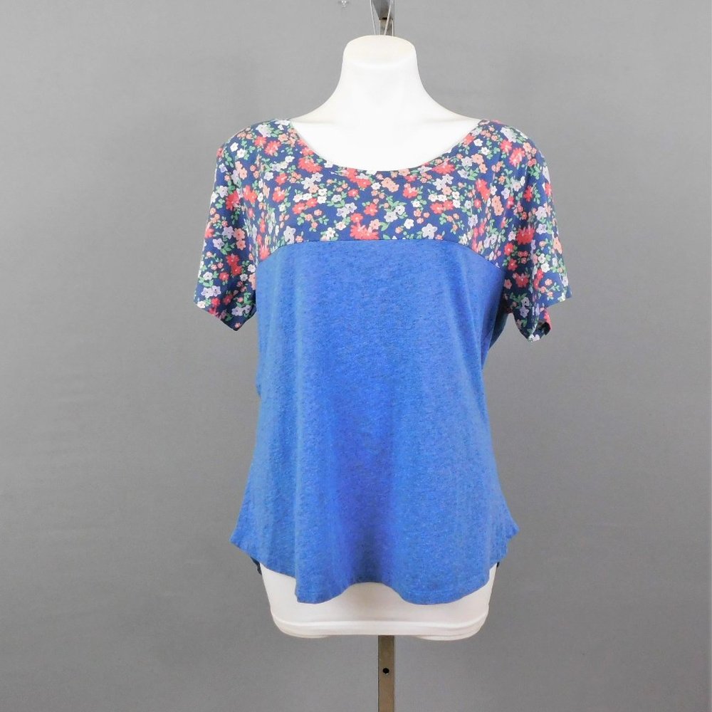 Sleep Sense Women Sleepwear Shirt Blue‎ L